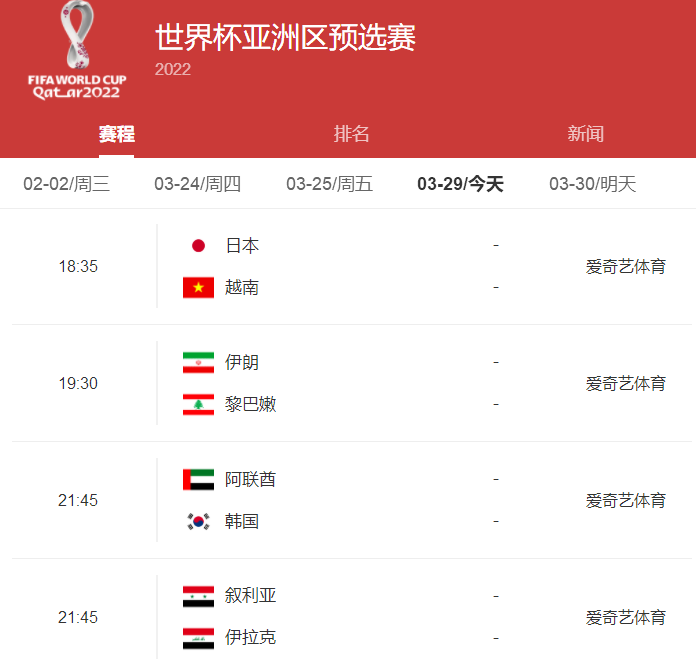 大数据足球分析预测一下今天的几场亚洲区12强赛-WorldLiveBall